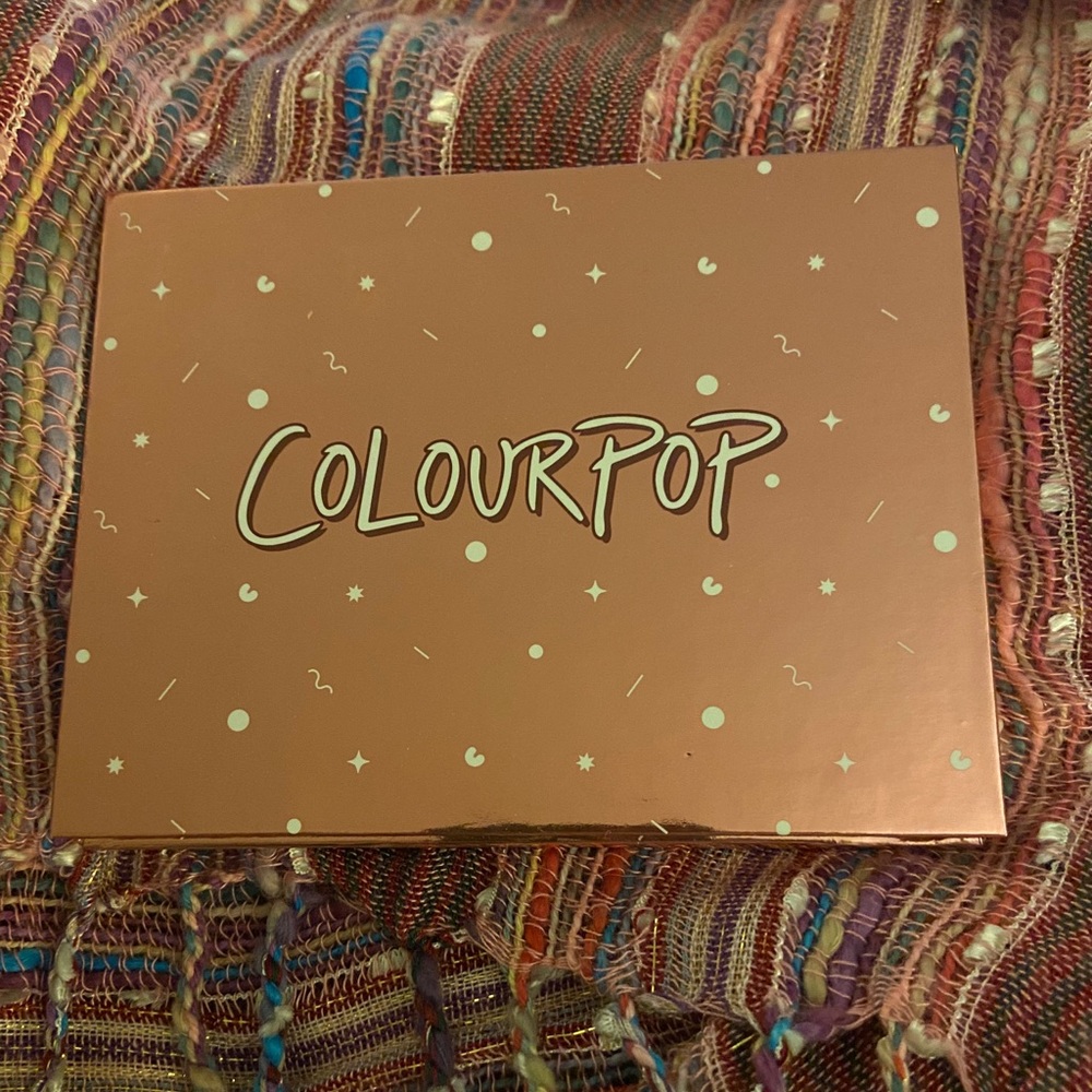 Colourpop I think I love you palette